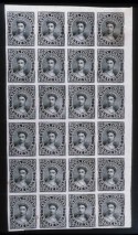 Sale Number 579, Lot Number 516, 1852, 12p Black, Plate Proof on India, Diagonal " Specimen"  Overprint (3PS)