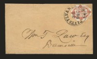 Sale Number 822, Lot Number 110, Pittsylvania Court House Va., 5c Dull Red on Laid (66X2)