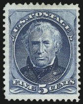 Sale Number 937, Lot Number 160, 5c Bright Blue, Special Printing (181)