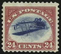 Sale Number 956, Lot Number 534, 24c Carmine Rose & Blue, Center Inverted (C3a)