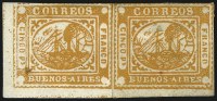 Sale Number 957, Lot Number 58, 1858, 5p (" Cinco Ps" ) (" Cinco Ps" ) Orange (5)