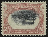 Sale Number 1048, Lot Number 340, 2c Pan-American, Center Inverted (295a)