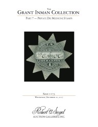 Sale No. 1173 — Siegel Auction Galleries