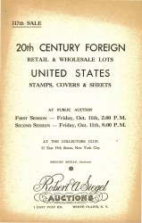 Sale No. 117 — Siegel Auction Galleries