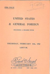 Sale No. 155 — Siegel Auction Galleries