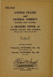 Sale No. 245 — Siegel Auction Galleries