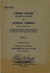 Sale No. 293 — Siegel Auction Galleries