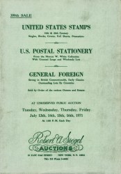 Sale No. 398 — Siegel Auction Galleries