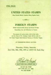 Sale No. 474 — Siegel Auction Galleries