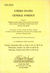 Sale No. 477 — Siegel Auction Galleries