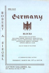 Sale No. 509 — Siegel Auction Galleries