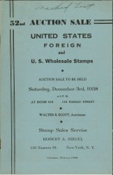 Sale No. 52 — Siegel Auction Galleries