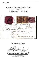 Sale No. 671 — Siegel Auction Galleries