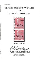 Sale No. 677 — Siegel Auction Galleries