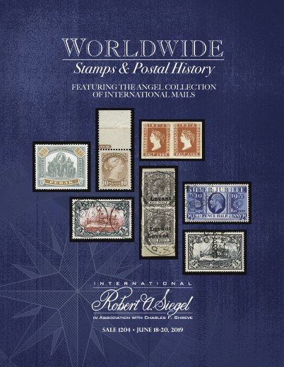 Catalog Cover Sale no. 1204 — Siegel Auction Galleries