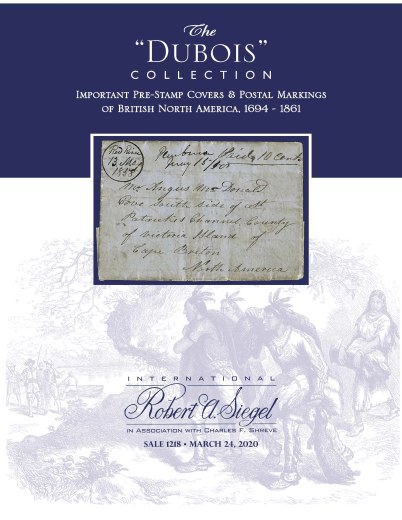 Catalog Cover Sale no. 1218 — Siegel Auction Galleries