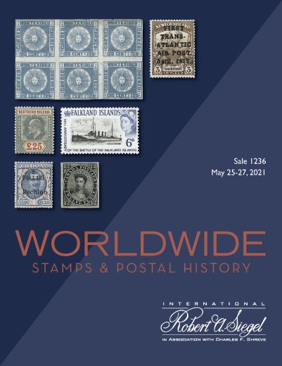 Catalog Cover Sale no. 1236 — Siegel Auction Galleries