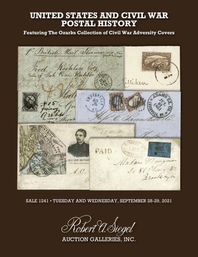Catalog Cover Sale no. 1241 — Siegel Auction Galleries