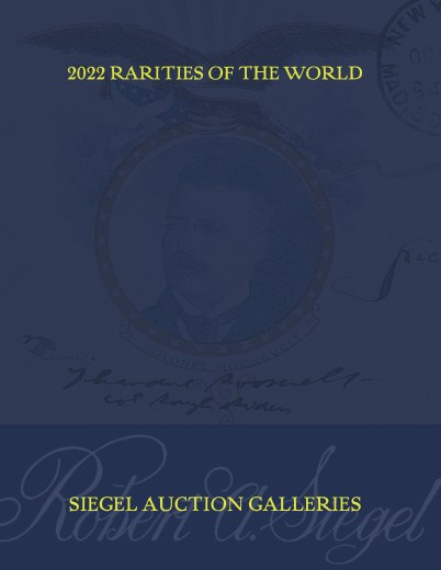 Catalog Cover Sale no. 1260 — Siegel Auction Galleries
