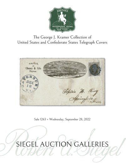Catalog Cover Sale no. 1263 — Siegel Auction Galleries