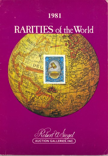 Catalog Cover Sale no. 579 — Siegel Auction Galleries