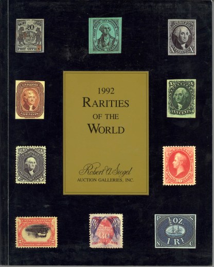 Catalog Cover Sale no. 745 — Siegel Auction Galleries