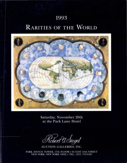 Catalog Cover Sale no. 755 — Siegel Auction Galleries