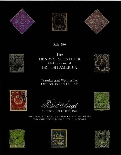Catalog Cover Sale no. 780 — Siegel Auction Galleries